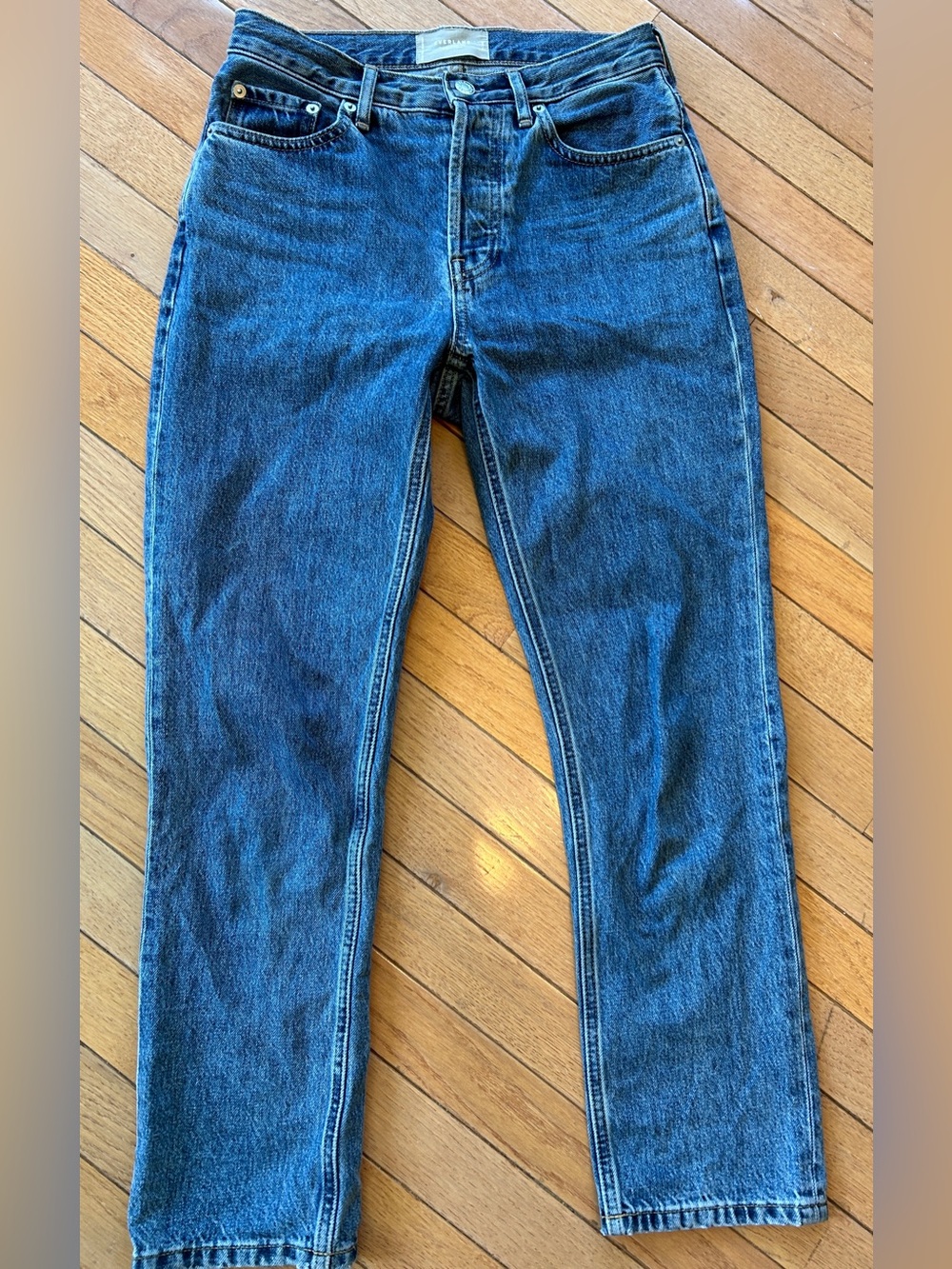 LNC EVERLANE 90s CHEEKY CROP JEANS